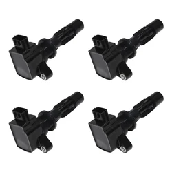 4PCS Ignition Coil For Mazda 5 2.0 2005-2010 3 BK BL CX-7 MX-5 Tribute 2.3 2004-2008 LF2L18100A LF2L18100 UF604 0997001463