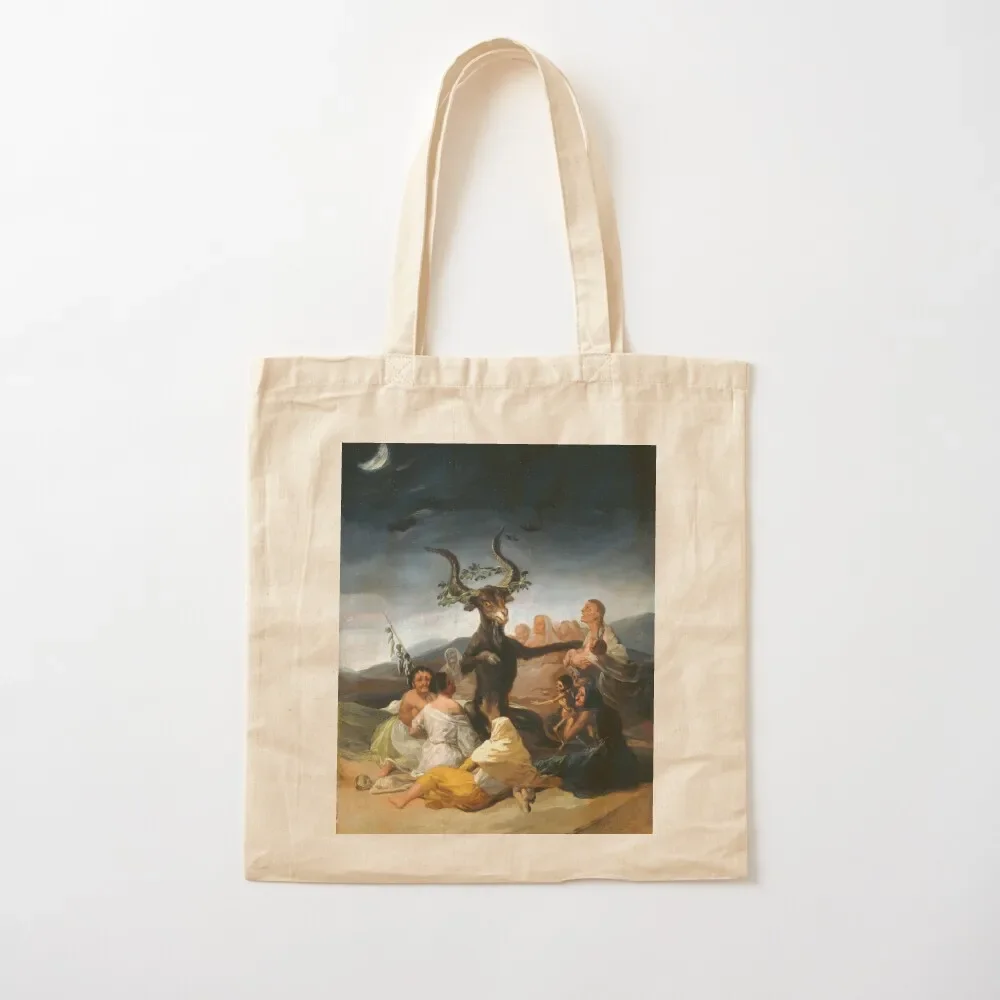 

Witches' Sabbath, by Francisco Goya. Tote Bag Custom bag personalized tote Tote Bag