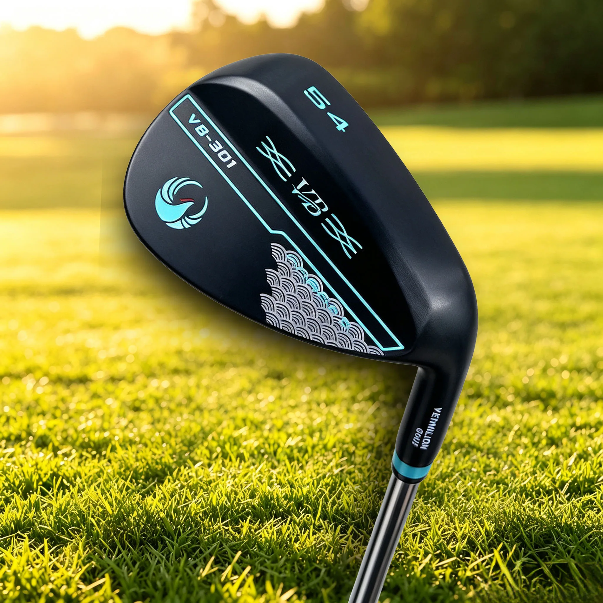 Vermilion Bird VB-301 Golf Wedge CNC Precision Milled High Spin Sand Wedge 48-60 Loft Stainless Steel Golf Club for Men Deep Laser Grooves Stable Spin Control