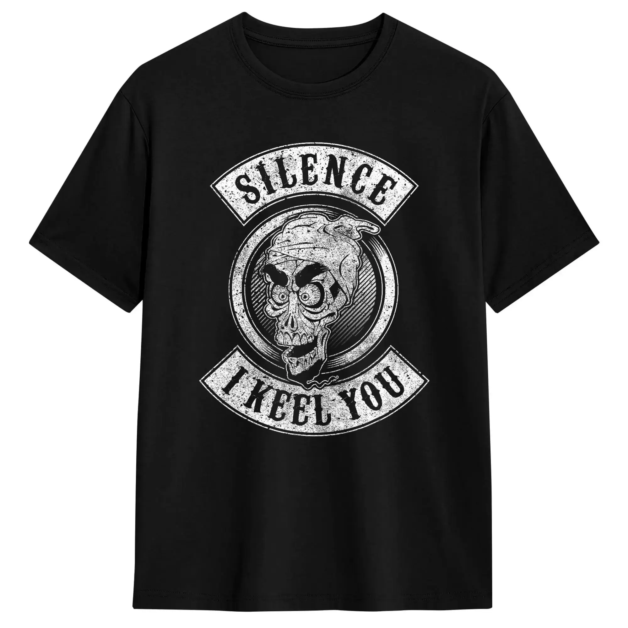 Jeff Dunham Sons of Achmed - Silence I Keel You T Shirt Beach Cotton T Shirts For Men Casual Tee Shirt Short-Sleeve Vintage Tops