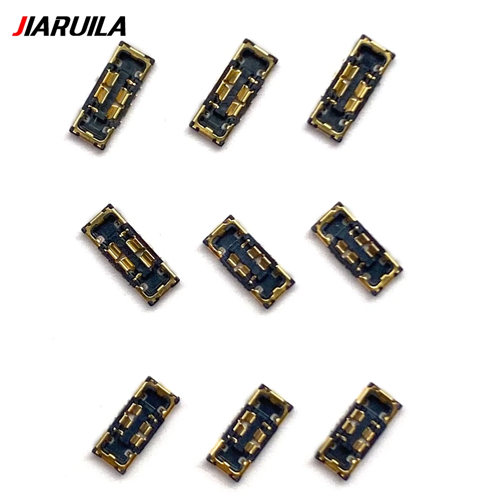 10 buah/lot Digitizer tampilan LCD baru konektor FPC pada Motherboard untuk Iphone 11 Pro Max Se 2020 X XR XS Max kabel Flex colokan