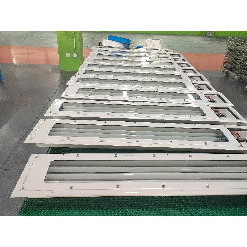 Fluorescent light factory fireproof ceiling strip liner lighting LED fluorescent lamp