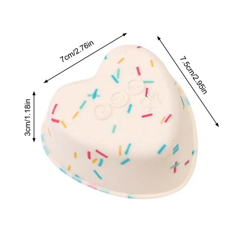 고온 내성 미니 실리콘 케이크 컵, 머핀 컵, 케이크 베이킹 몰드, 가정 주방 케이크 베이킹 장식 도구