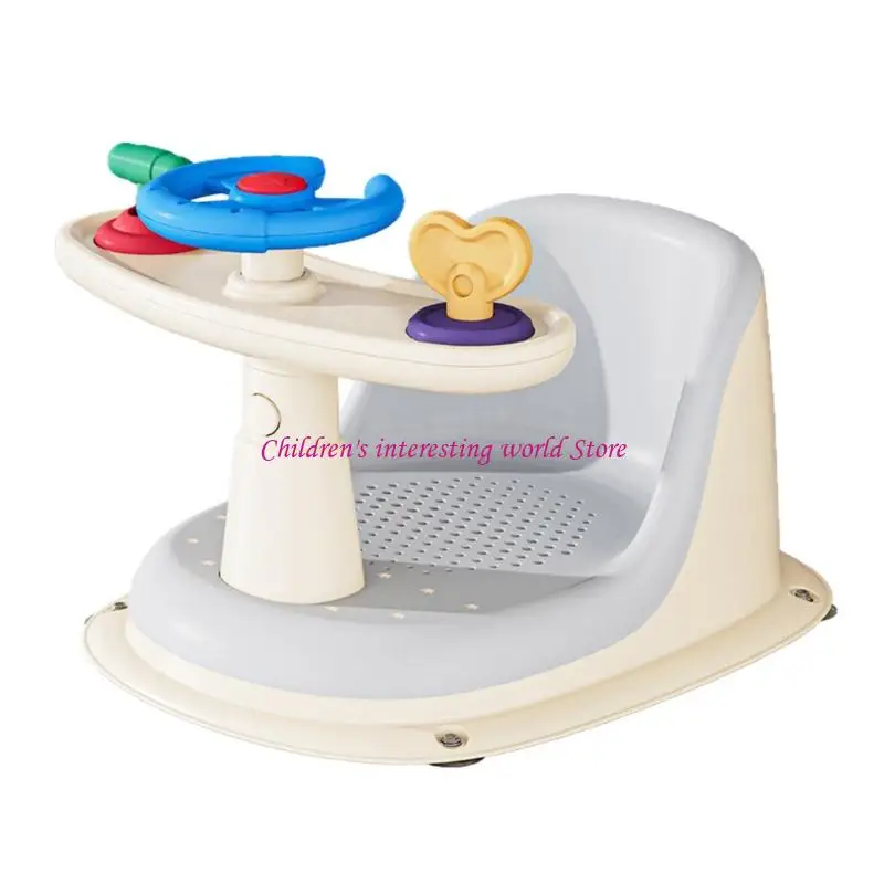 

Easy to Remove Bathtub Chair Infant Bathtub Baby Bath for Sit-Up Bathing Provides Backrest Support for Baby 425F