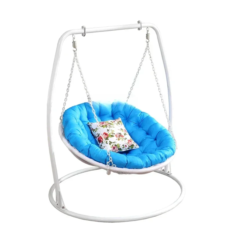 

yj Glider Swing Indoor Adult Hanging Basket Rattan Chair Nordic Balcony Rocking Chair Outdoor Swing Glider