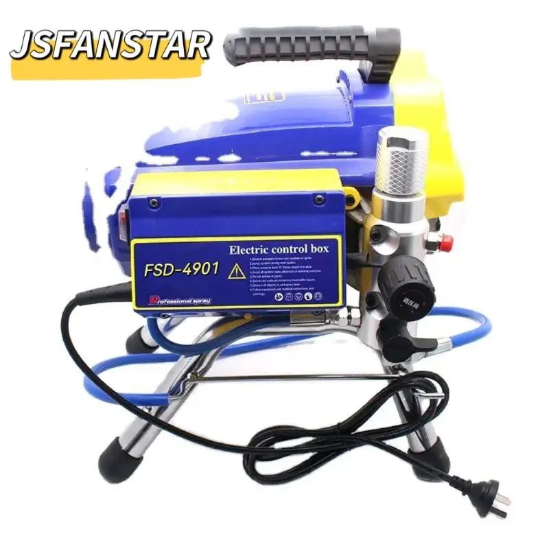 ATV4901 The New Design Portable Wall Airless Paint Spray Machine 2.5L/MIN Flow Low Cheapest Price for Painting