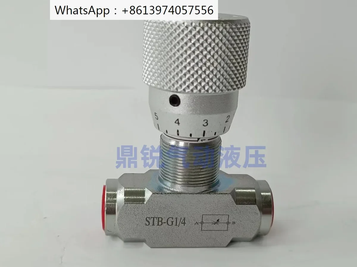 

STB-G1/4 STB-NPT1/4 STB-G1/8 STB-G1/2 STB-G3/4 STB-G1 throttle valve