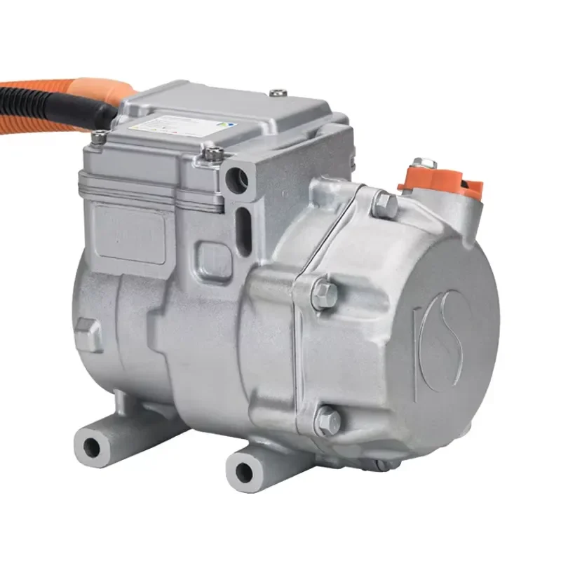 Compressor for Electric Vehicles New R407C Screw Air Conditioning for Electric Vehicles, Buses, Trucks and