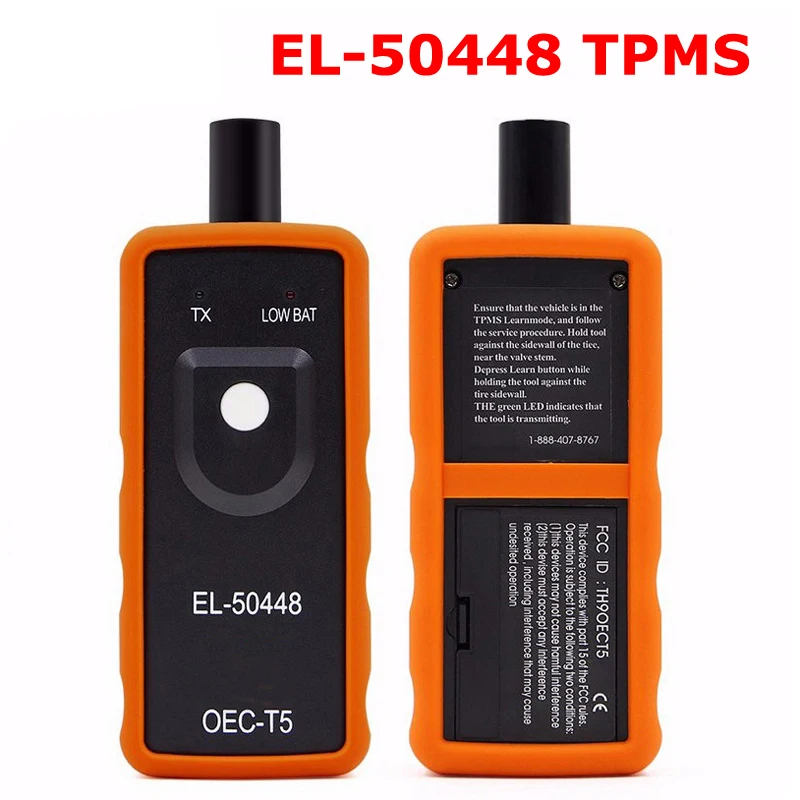 EL-50448 For G-M EL50448 TPMS Auto Tire Presure Monitor Sensor + Brake Fluid Tester