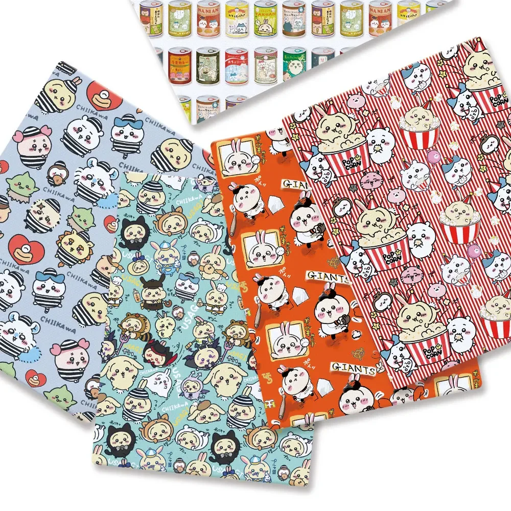 Cartoon Fabric Hot DIY140*50cm Handmade Sewing Patchwork Quilting Baby Dress Home Sheet Printed Fabric Fabric Sewing Kids