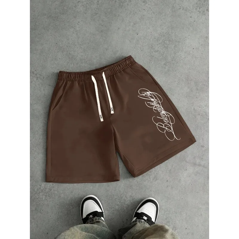 Y2K Harajuku Street Fashion Loose High Waist Shorts for Men and Women Kid Loose Sports Slow Running Summer Leisure Basketball