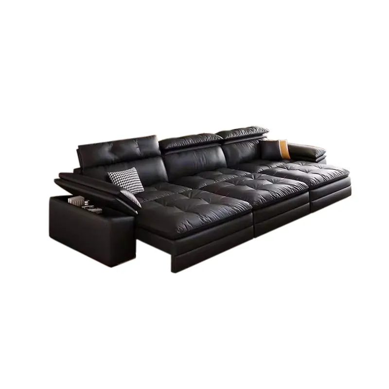 #Armrest 3 Seater Recliner Sofa Leather Microfiber Loveseat Hotel Electric Sofa Modern Luxury Relax Divano Tecnologico Furniture