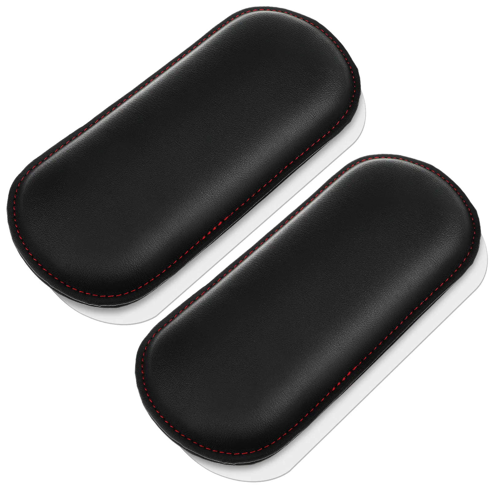 

Комплект из 2 автомобильных подушек-подлокотников для поддержки локтей и коленей, регулируемая высота, микрофибра