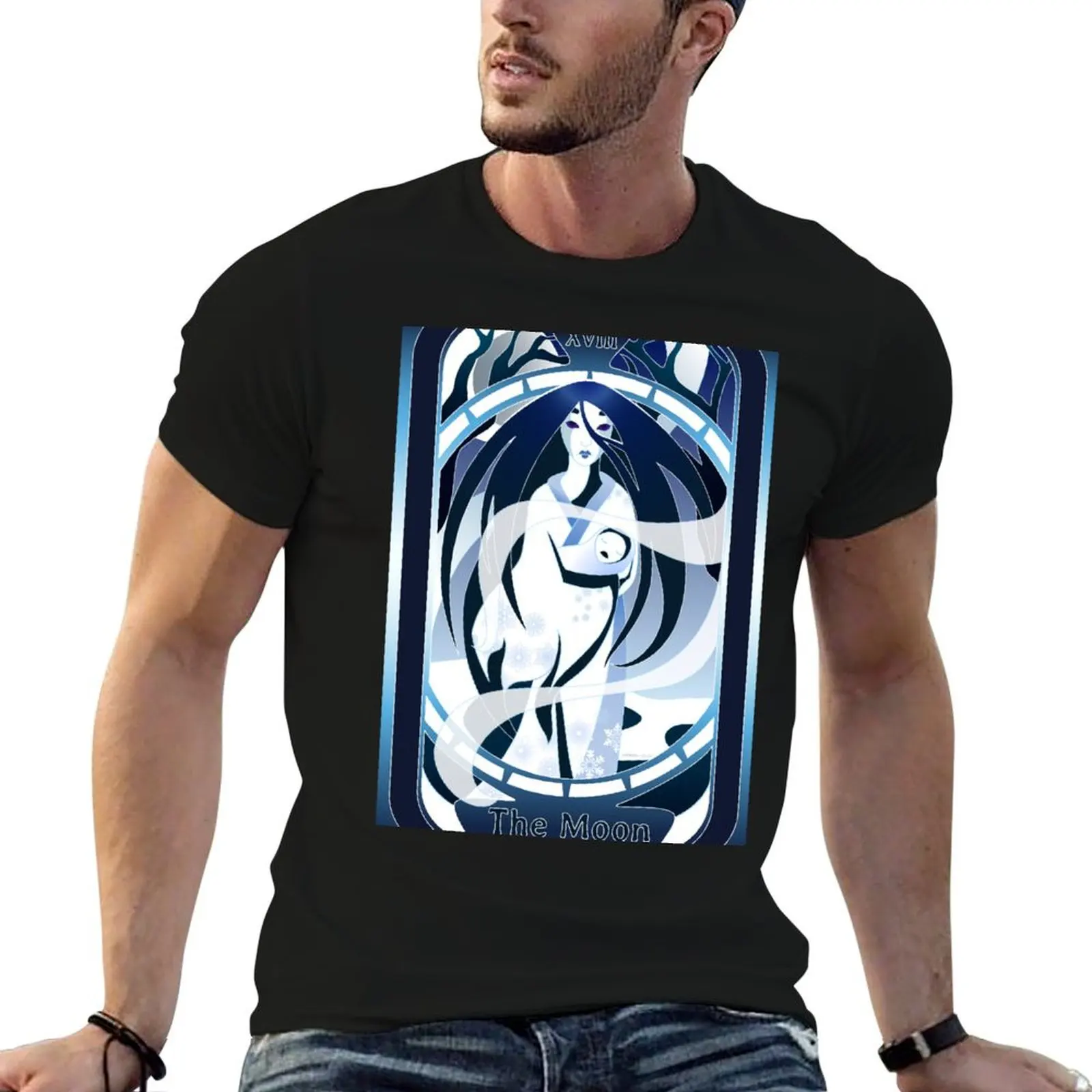 

Tarot: Yuki Onna T-Shirt man t shirt summer cotton t shirts man 100% T-Shirt