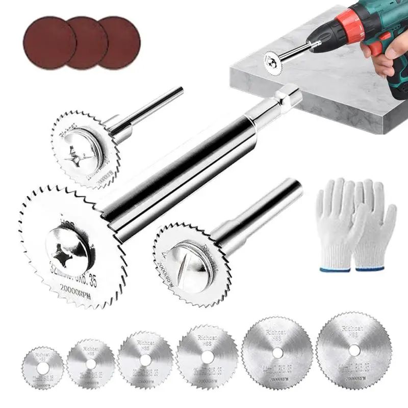 Wood Cutting Wheel For Grinder Rotary Cutting Tool With Anti-Rust Professional Saw Attachment Rotary Tool Cutting Discs