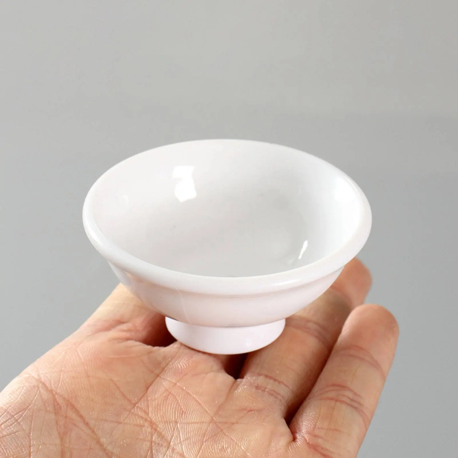 Tazón de ramen en miniatura, juego interactivo, tazón en miniatura de estilo japonés, accesorio de comida realista que mejora la creatividad para los artesanos