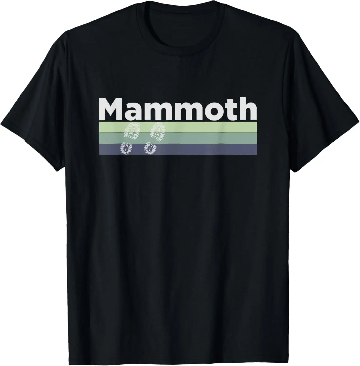 Bota de senderismo retro/Trail Running - Camiseta Mammoth California