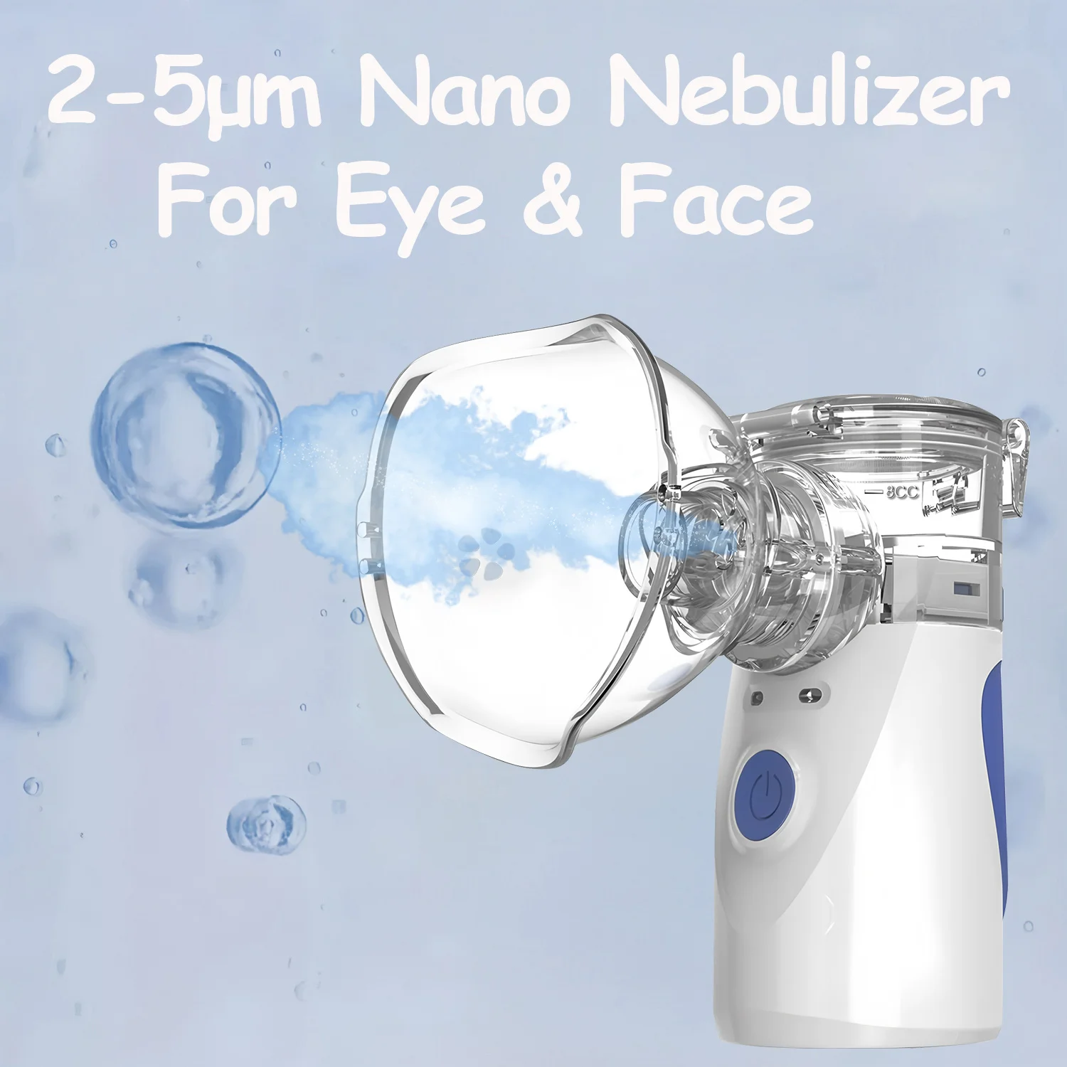 جهاز بخار عين للرطوبة العميقة - مرطب رذاذ نانو يخفف من إجهاد العين وجفاف الوجه، وتخفيف سريع ويجدد العيون المتعبة بشكل طبيعي #6