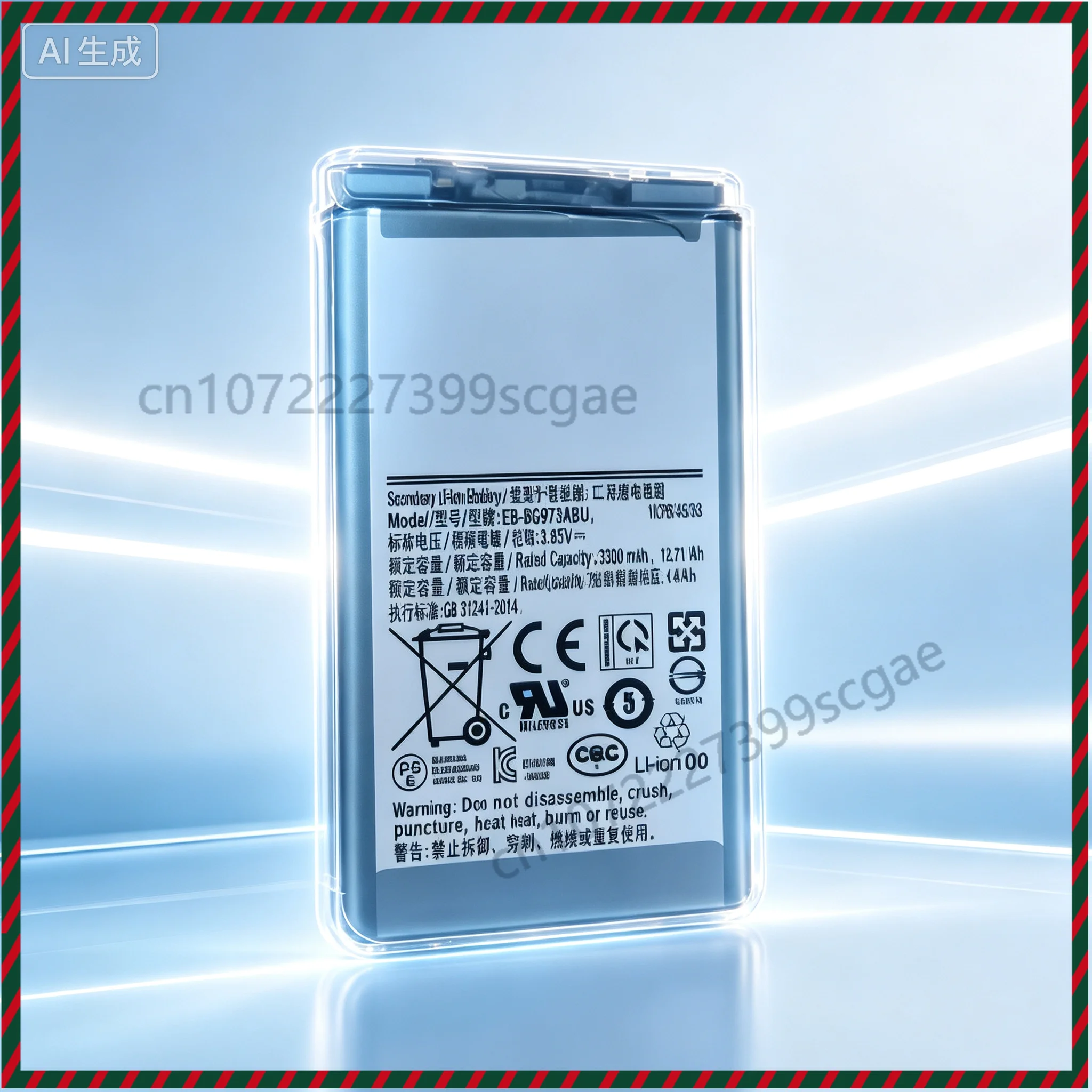 Replacement EB‑BG973ABU Battery for Samsung Galaxy S10