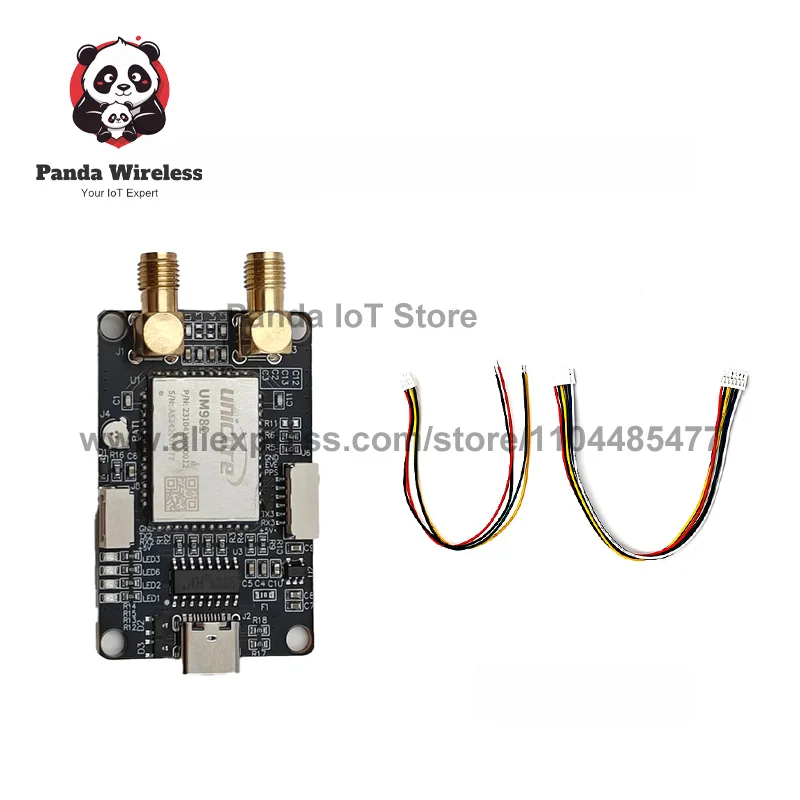 New&No Fake! UM982 D6 Enclosure GNSS Receiver RTK GPS Rover Station USB Dual Antenna Directional Module GPS Glonass Galileo
