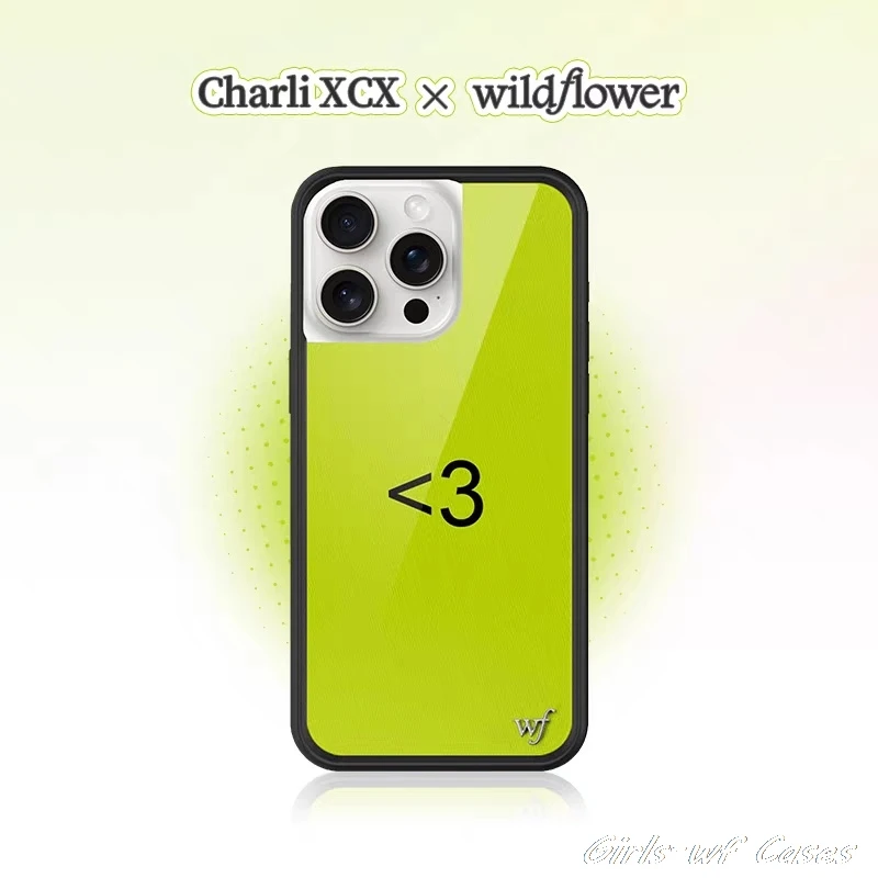 Wildflower Girls Charli XCX Phone Case for iPhone 12 13 14 15 16