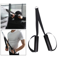 Fitness Tricep Strap Cable Machine Durable Pull Down Strap Attachment for Push Downs Gym Triceps Rope Pull Down Handle Gym Rope