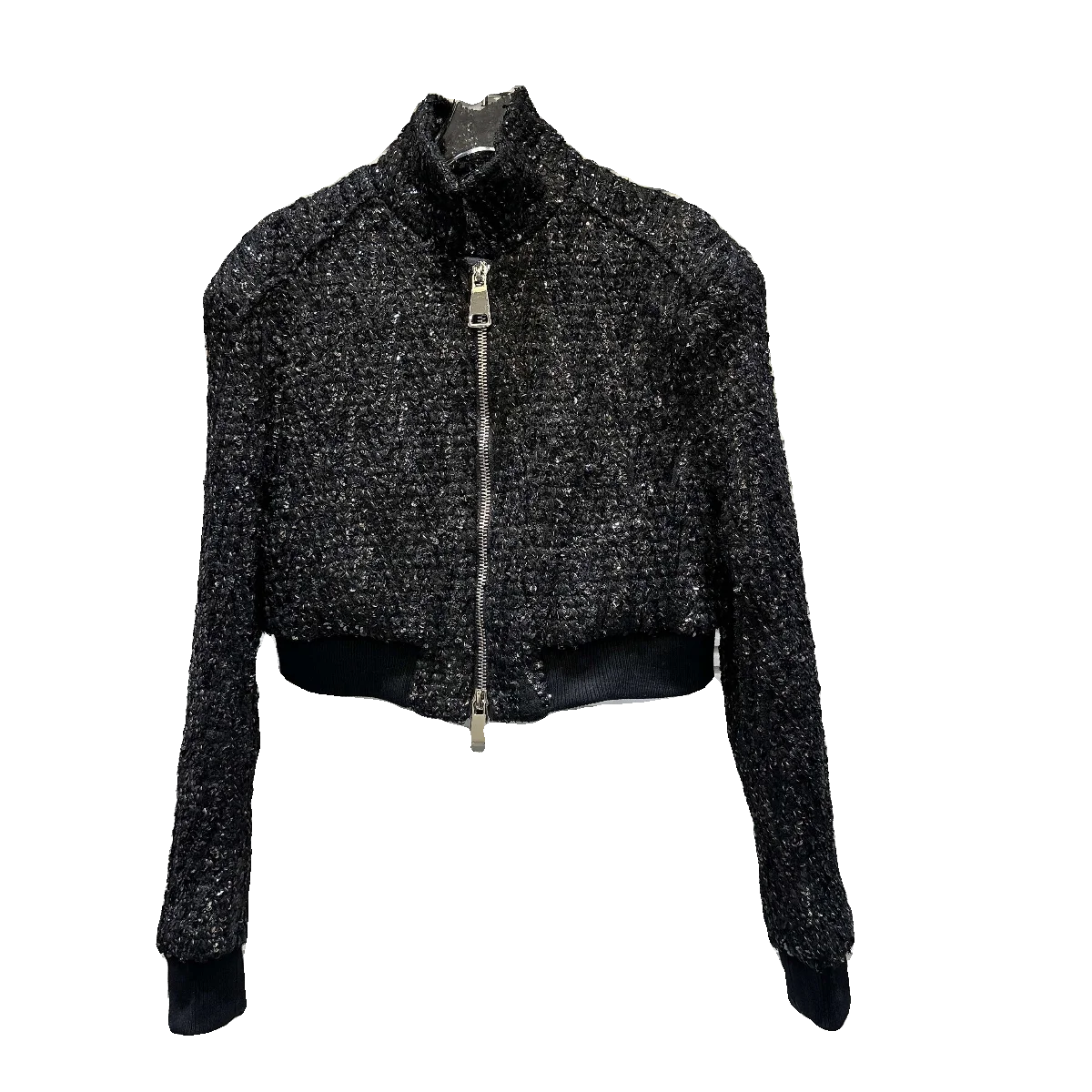 

Осень 2023, модная теплая хлопковая вставка с блестящей вязкой на талии, Thiened Long Sve, застежка-молния, прямая нога...