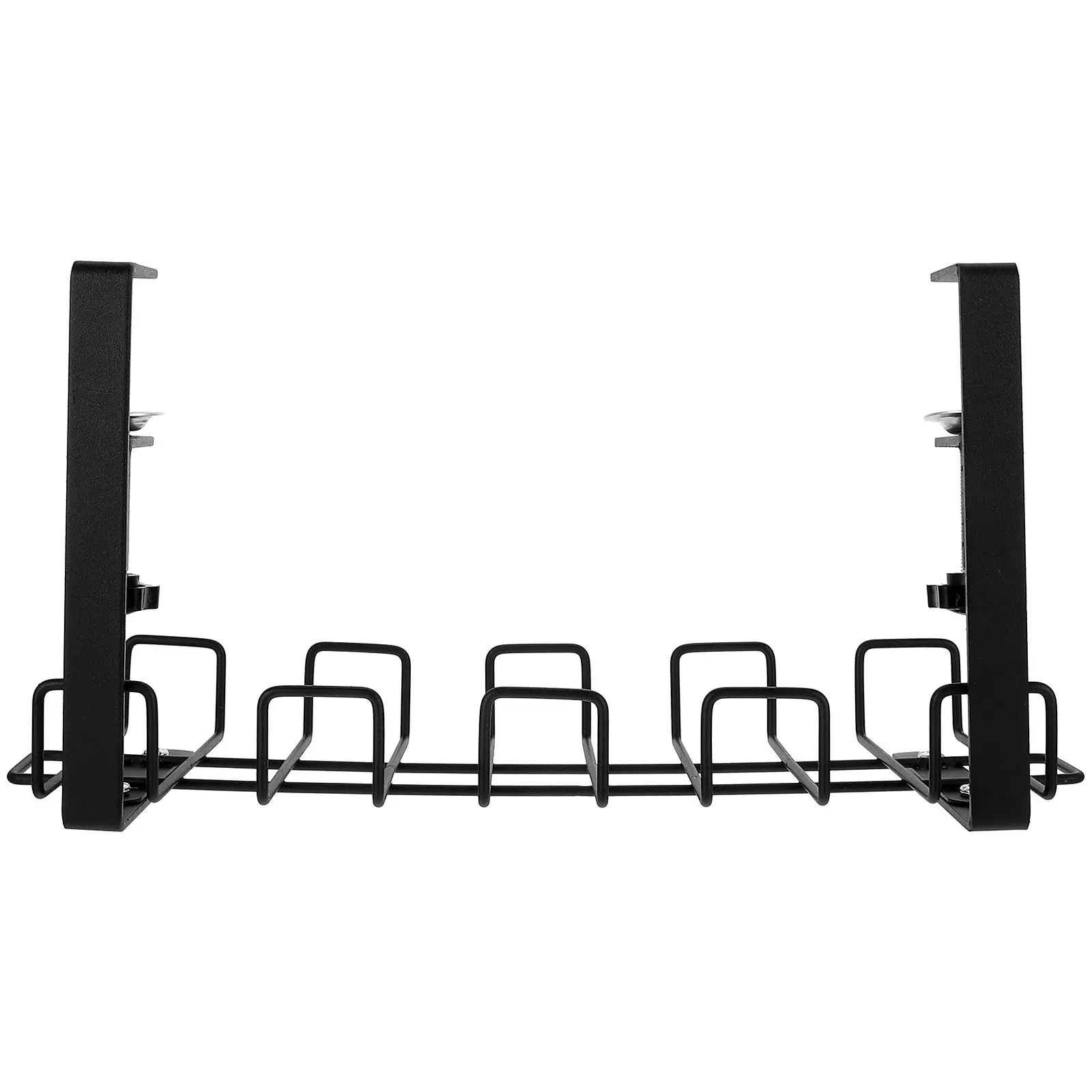 

Under Desk Cable Organizer Cord Management Basket Carbon Steel Wire Rack Sturdy Cable Storage Tray Home Office Cord Holder Tidy