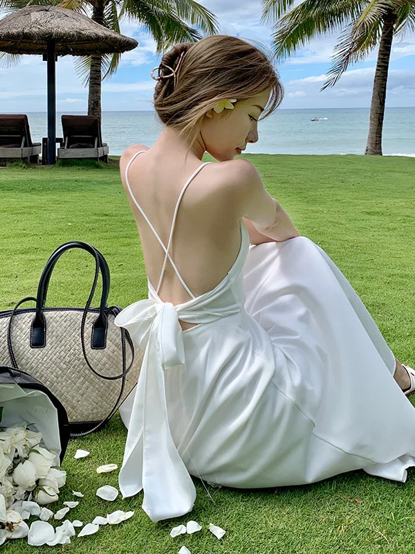 white-spaghetti-strap-summer-beach-dress-sexy-women's-clothing-milk-silk-material-no-brand-registered-trademark