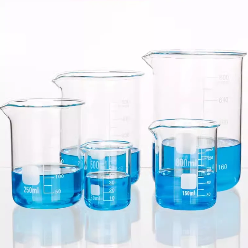 

Low beaker experimental equipment high temperature resistant high borosilicate glass measuring cup with scale 5/500/1000/5000ml