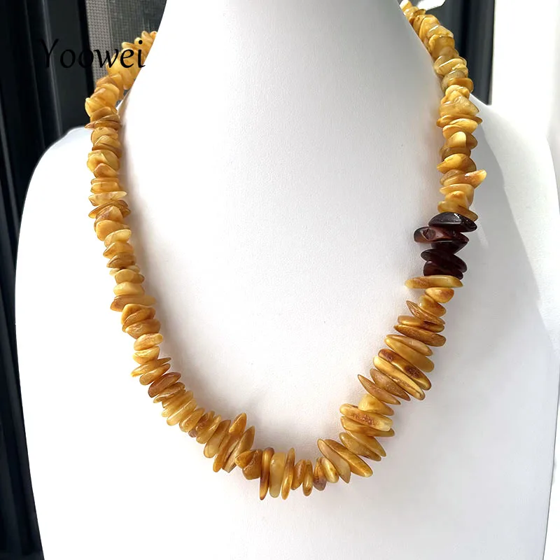 

2026 New Amber Necklace Bracelet Unisex 100% Genuine Honey Bead Original Unique Natural Stone Baltic Amber Jewelry Gift Supplier