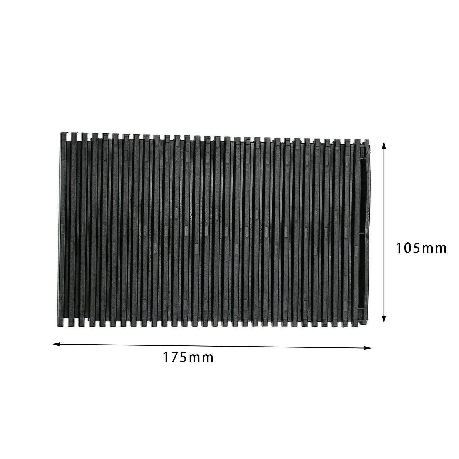 غطاء حامل أكواب الماء لوحدة التحكم المركزية يحل محل 51168408026 أسود قوي لـ x5 #6