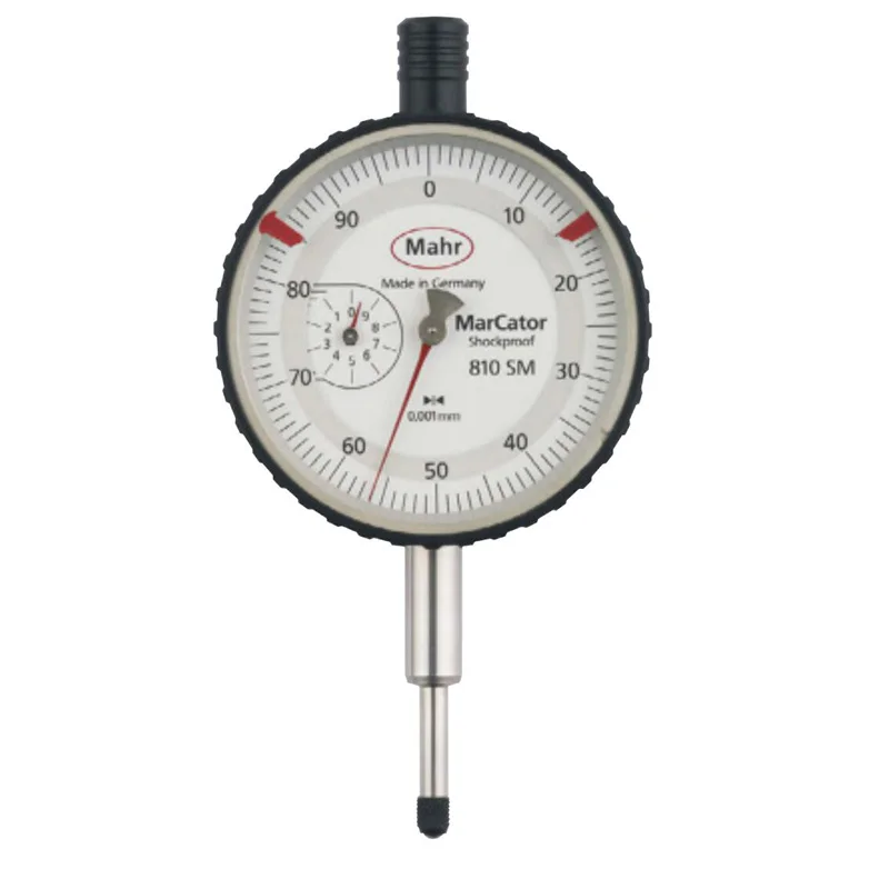 Mahr 다이얼 표시기, 눈금 0.01/0.001mm 범위 0-1/10mm 810S 810A 810SM