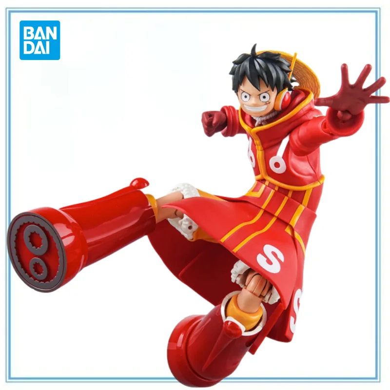 

BANDAI Authentic Spot Goods One Piece-Monkey D Luffy-S H Figuarts-Future Island Egghead Anime Action Figures Model Collectio Toy
