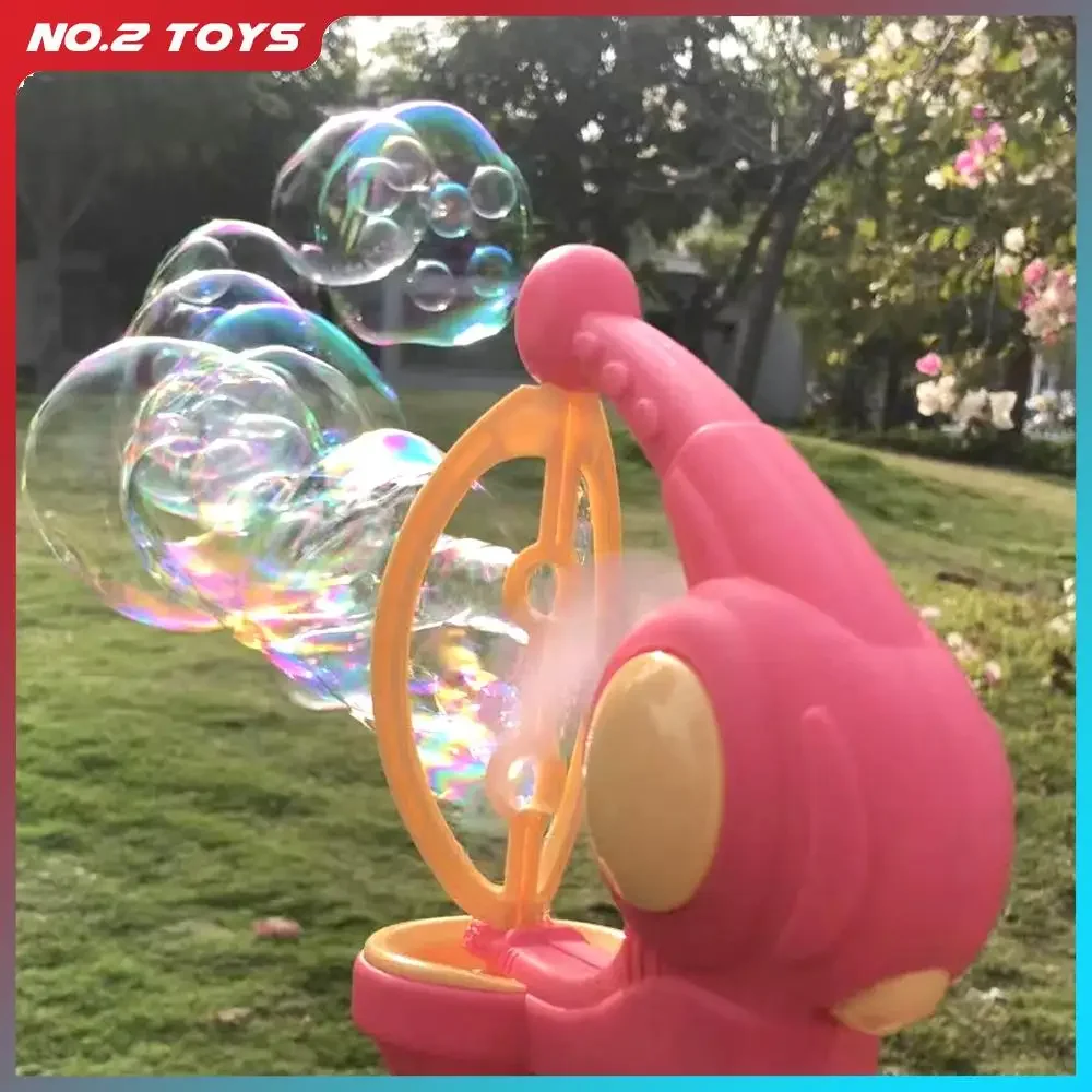 子供のための液体の泡を備えた自動銃,大きな泡を吹くおもちゃ,石鹸機,屋外で遊ぶおもちゃ,誕生日とクリスマスの贈り物