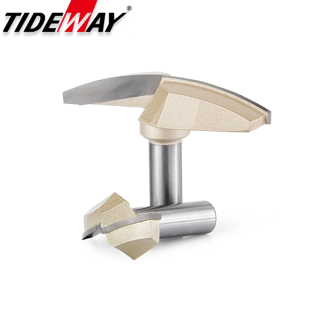 Tideway Classic Plunge Bit CNC Woodworking Tools Carbide End Mill Router Bits for Wood Milling Cutter Cutting Wood Router Tool