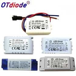 High PF Constant Current LED Driver 600mA 3W 10W 20W 30W 40W 50W 60W1-2x3w 6-10x3w 10-18x3w 18-30x3W Lamp Lighting Transformers