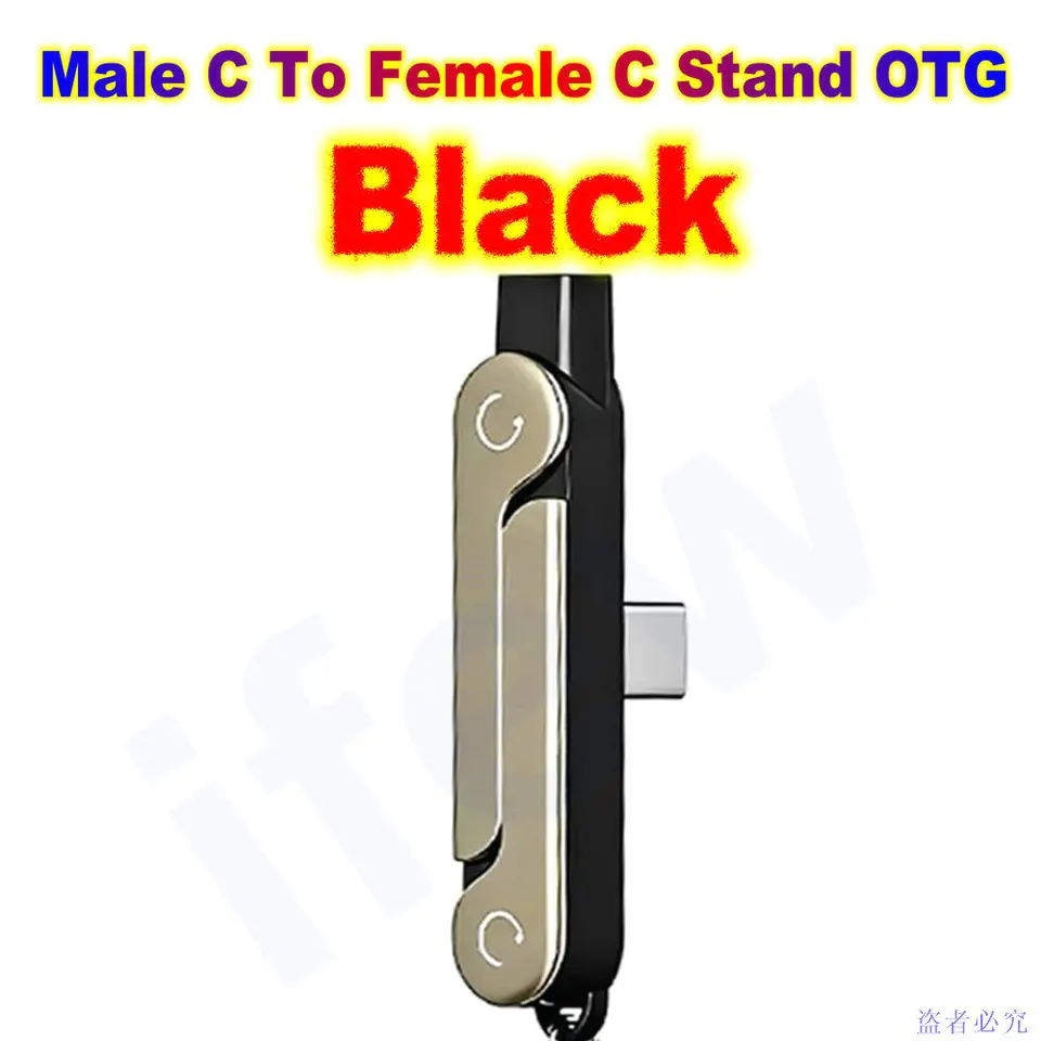 USB Type C Flat Phone Charger Fast Charging Cable C Kick Cable Stand Invisible Support Foldable Holder Charge Bracket For iPhone, image 25