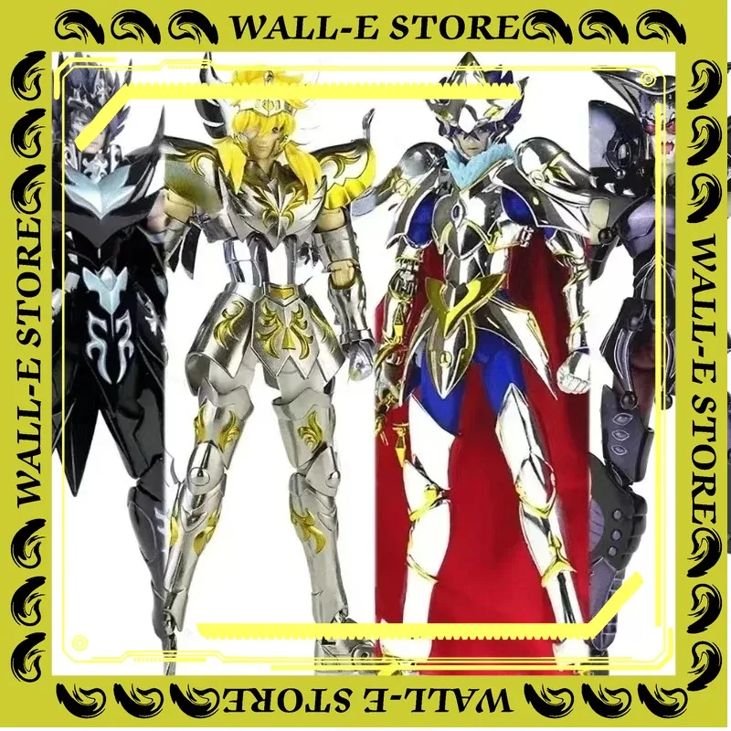 In Voorraad ST Model Saint Seiya Mythe Doek EX SOG God Shiratori Hyoga Cygnus Metal Armor Zodiac Knight Action Figure Model Figuur
