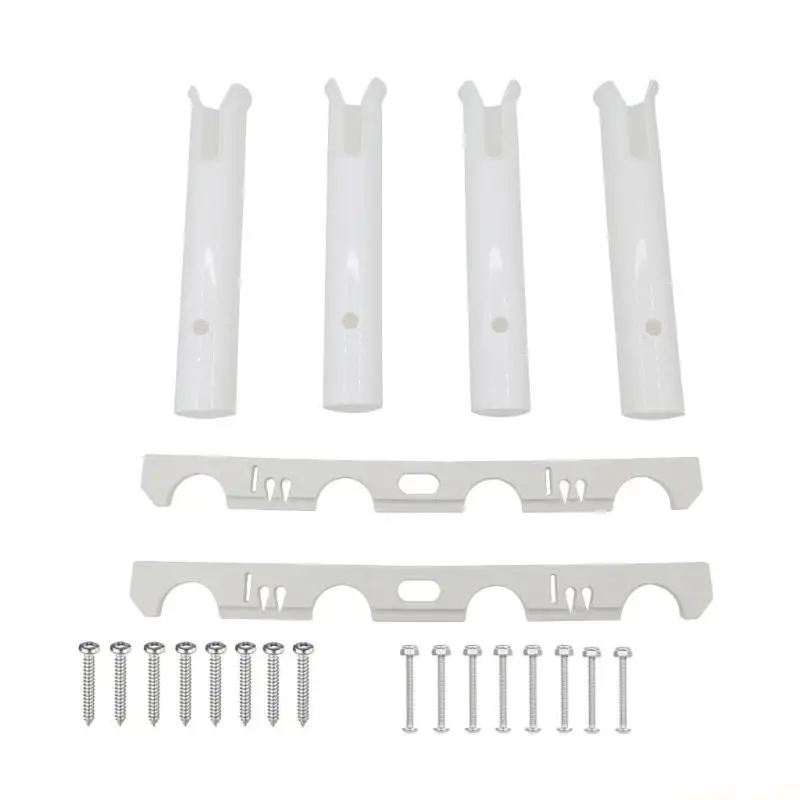 U2JB Universal 4 Position Anglers Rod Holder Fishing Rod Mounting Brackets for Saltwater and Freshwaters Fishing Trip