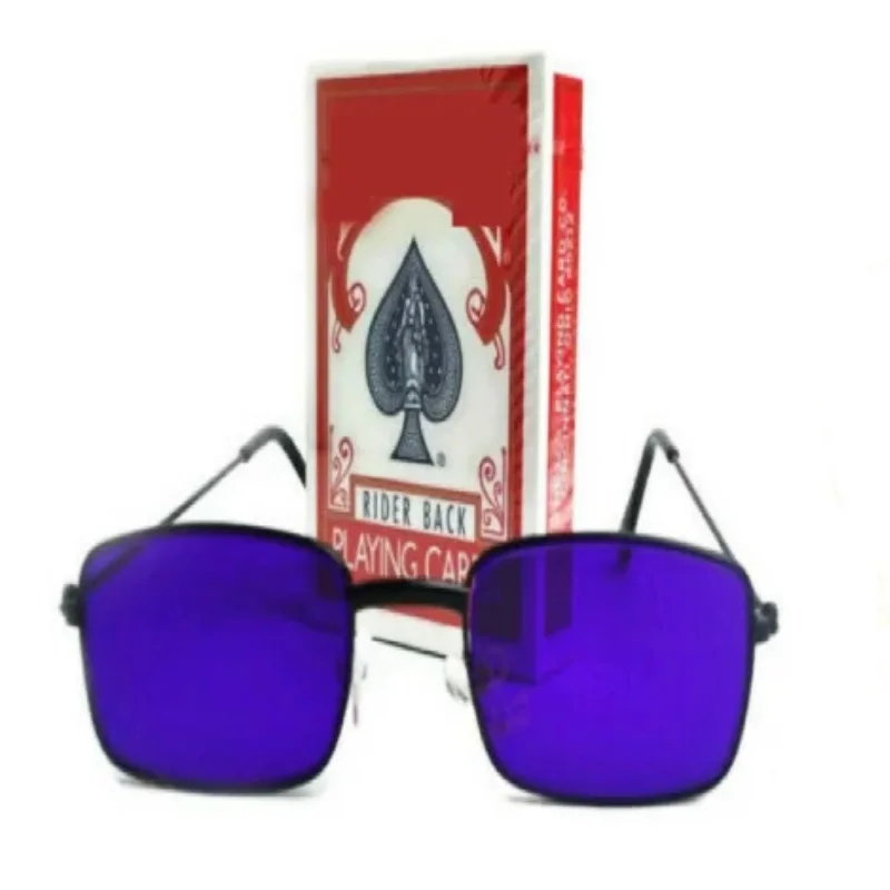 Reader Sunglasses Special Mark + Deck Marked Cards Red Bycicle Cards Magic Props Magician Decks Prediction Perspective Prophecy