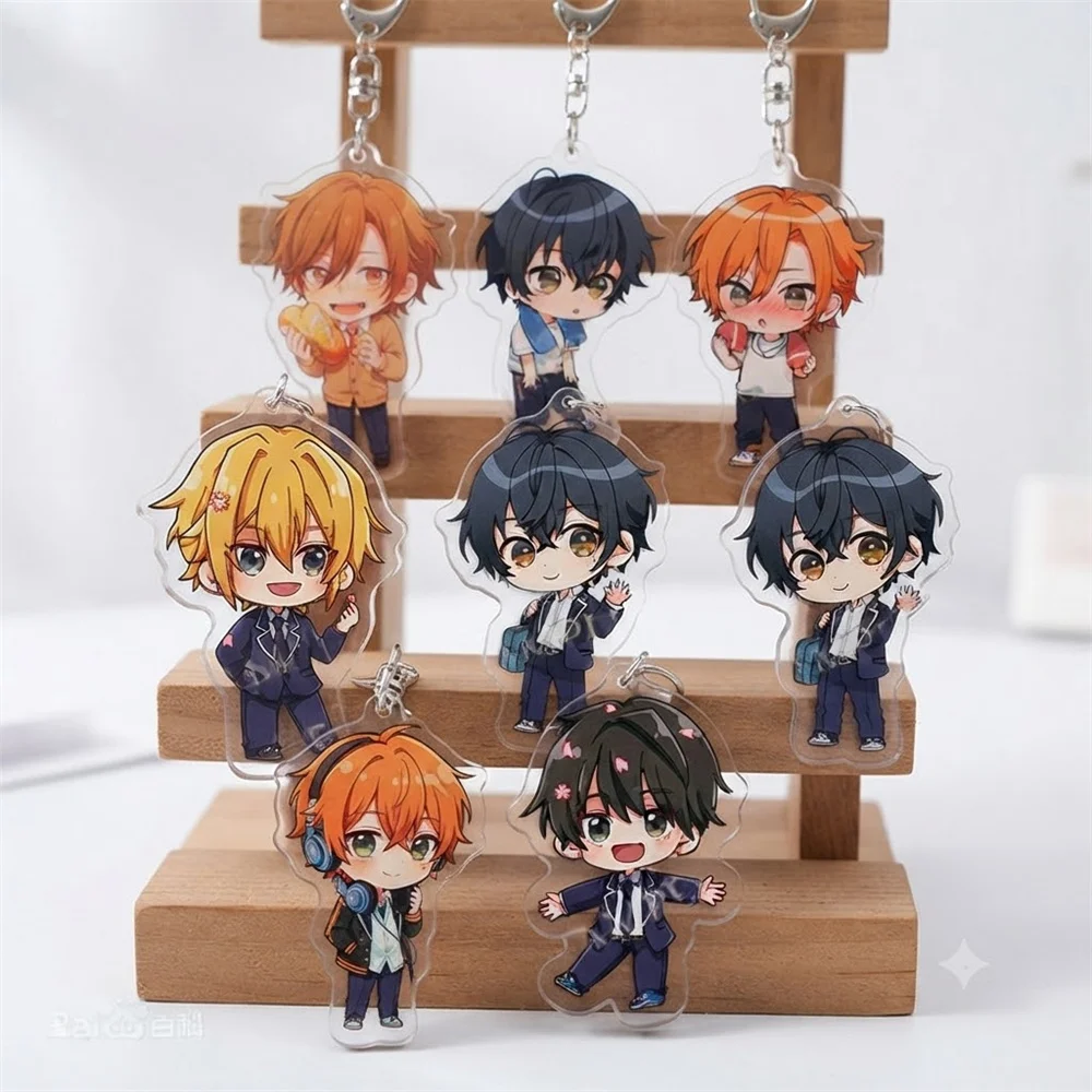 6CM Anime Sasaki Acrylic Keychain Stand Model Ornament Accessories Goods Christmas Gifts