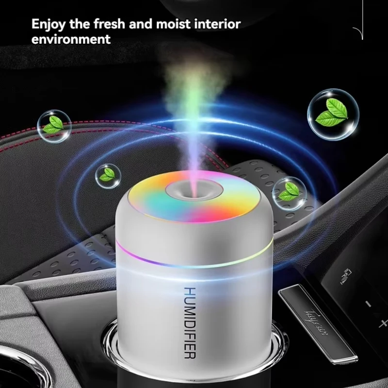 火星大砲飼料プロミニ USB 加湿器霧ボリュームカラフルな雰囲気ライトサイレントデスクトップ車オフィスミニ加湿器
