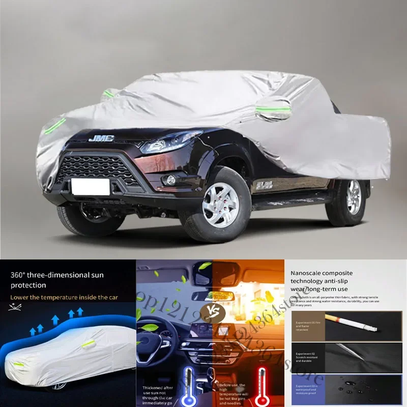 

For JMC YUHU5 Auto Anti snow Anti dust Anti-uv Anti peeling paint And Anti Rainwater 210t car cover Car cover protection