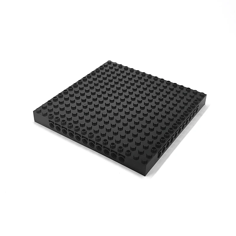 Spezielle Bausteine Technic 16x16x1 1/3 mit Löchern, Bodenplatten, Verbindbare Spleißplatten für Modellbau – Detail 3