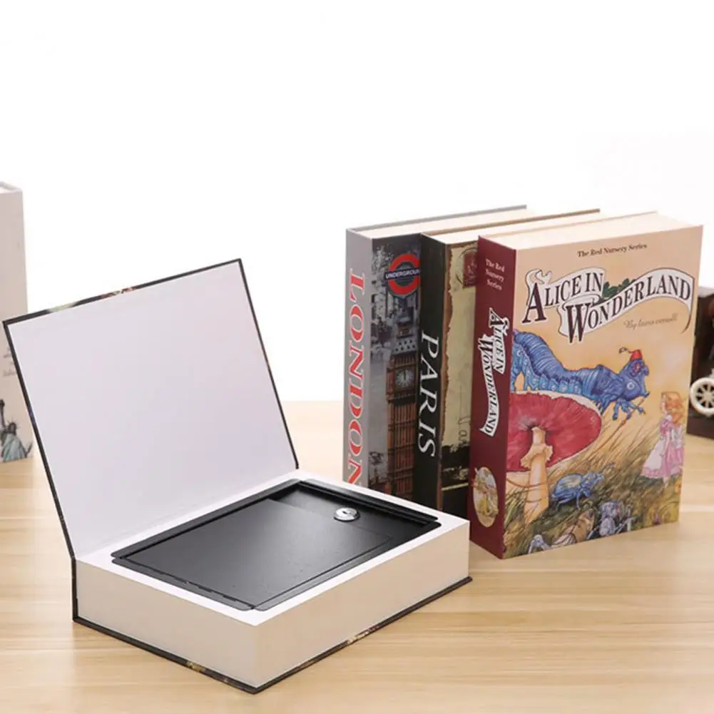 Excellent Password Piggy Bank Ornament Decorative Key Safe Box Cash Money Coin Storage Box Portable Password Box Home Decor