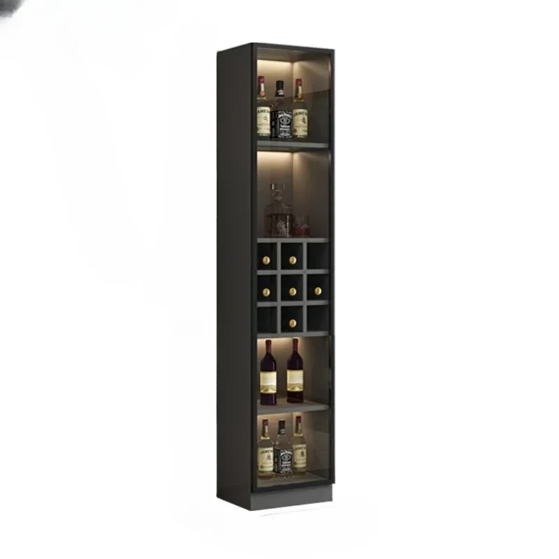 

Винные шкафы для хранения спиртных напитков Современные стеклянные простые угловые винные шкафы Настенный дисплей Botellero Vino Европейская мебель