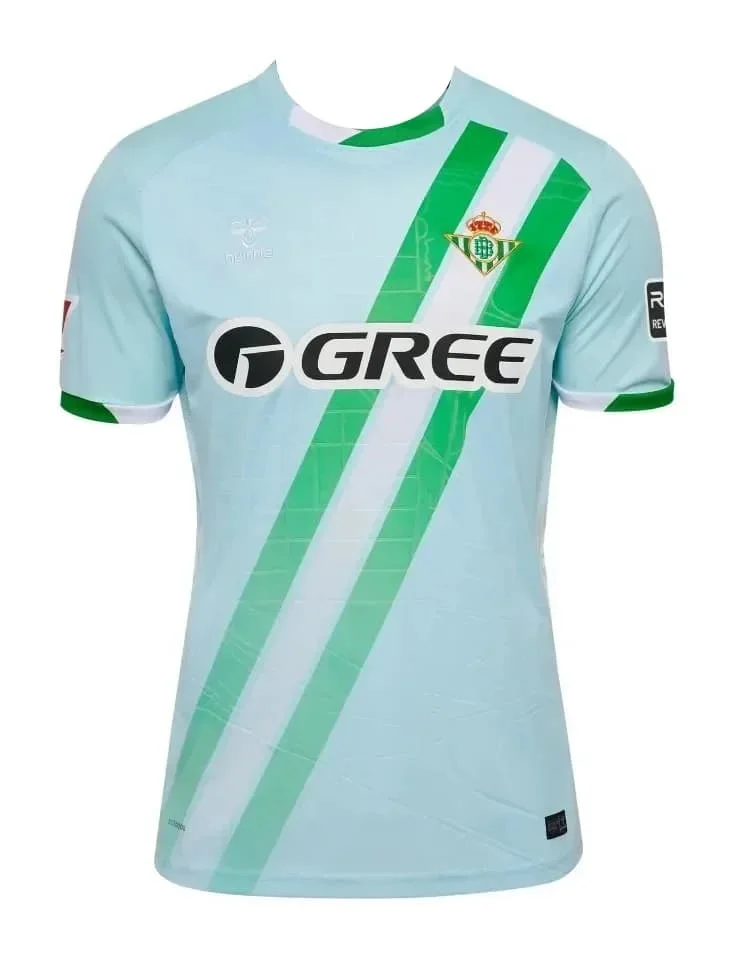Neues Global-Bestseller Real Betis 25-26 Saison Heimtrikot für Herren, Schnelltrocknendes Trainings-Sport-Kurzarm-T-Shirt, Passend für die Familie – Detail 4
