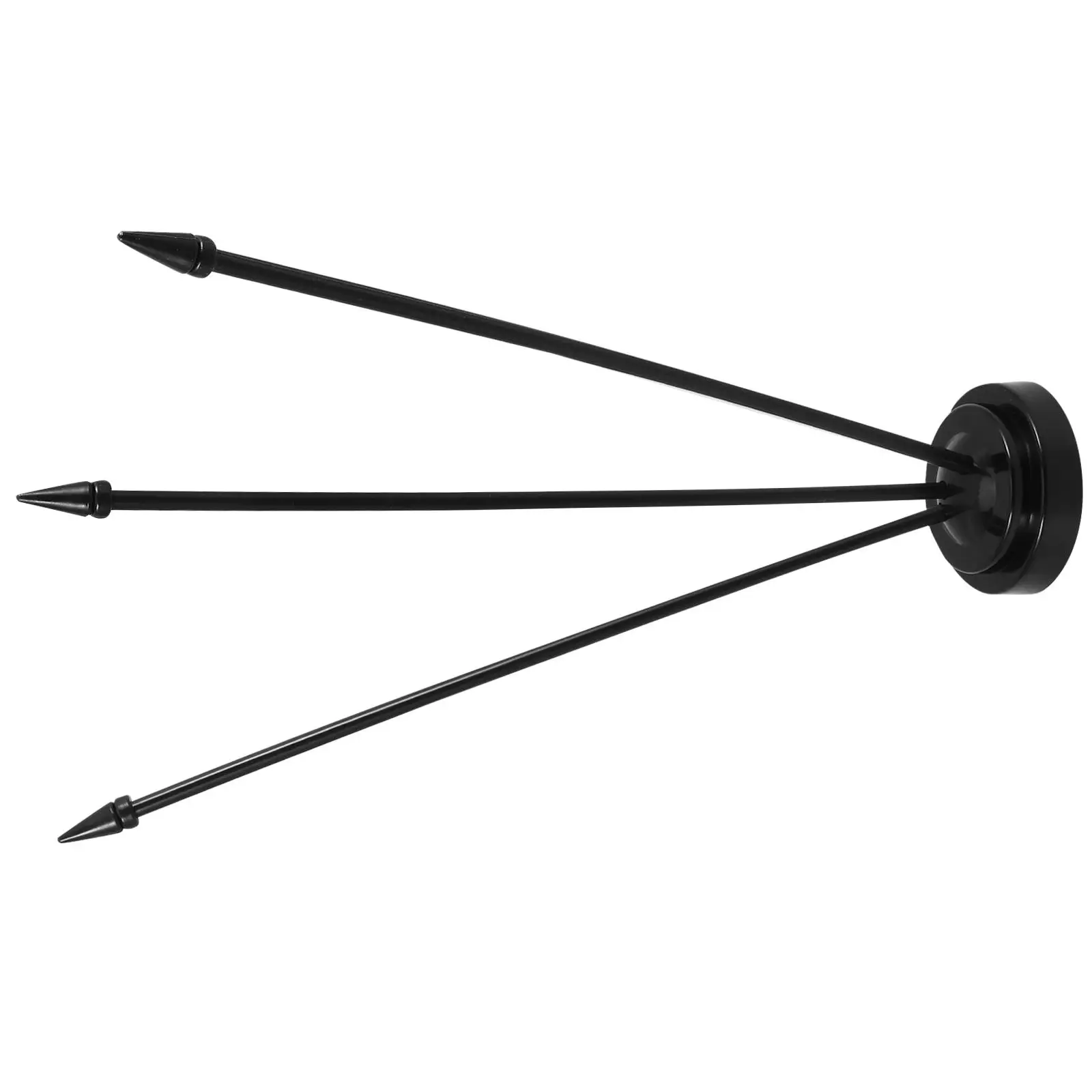 Black Plastic Flag Holder Stand For Flags Portable Mini Flagpole Base Office Conference Room Home Decoration Pole Stand Flags