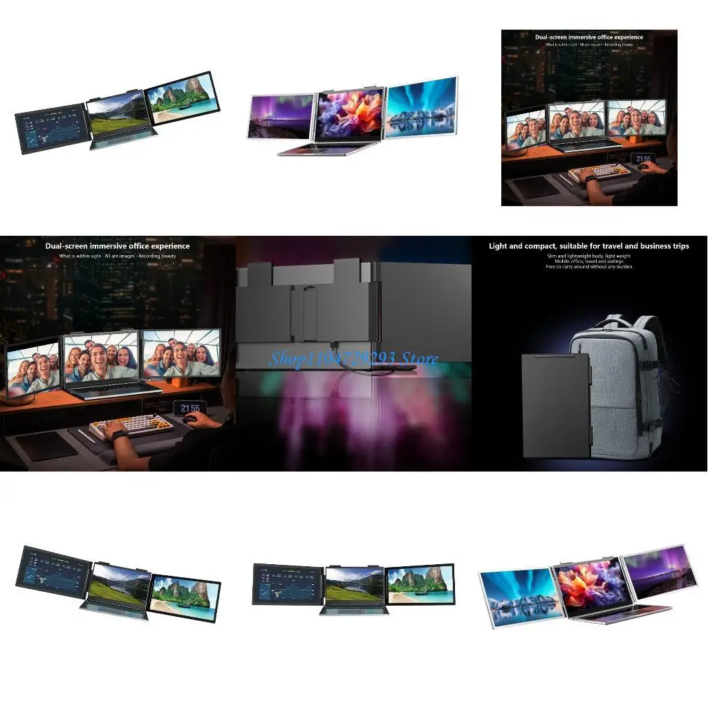Y2GD Extreme Thin 14 Foot Laptop Second Observe 250nit Brightness 180° Modifiable For Work